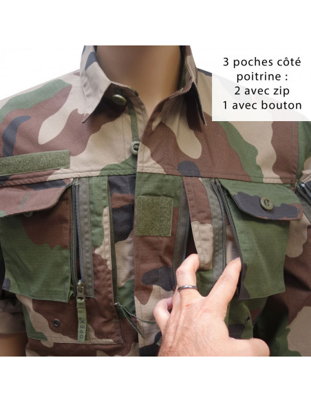 CHEMISE GUERILLA CAMO CE