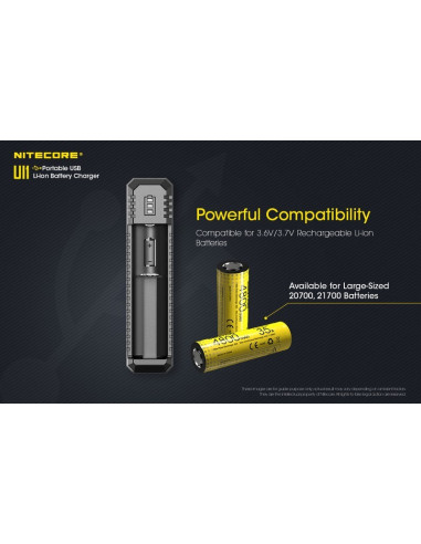 Chargeur Ui1 USB pour batterie Li-ion / IMR