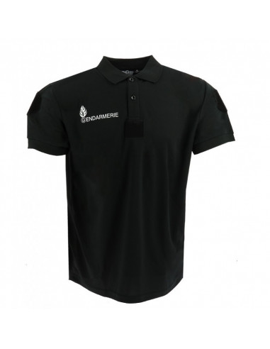 POLO GENDARMERIE RESPIRANT COOLDRY  NOIR