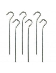 LOT DE 6 PIQUET DE TENTE