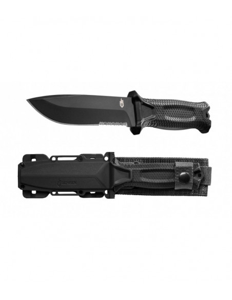 COUTEAU STRONGARM SERRATED - BLACK