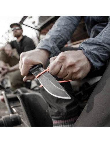 COUTEAU STRONGARM SERRATED - BLACK