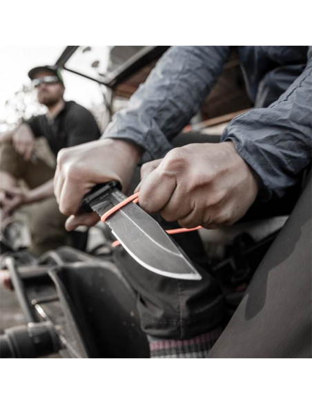 COUTEAU STRONGARM SERRATED - BLACK