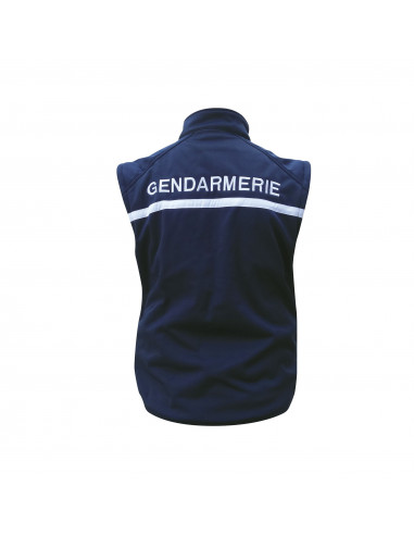SOFTSHELL GENDARMERIE 2 EN 1 MANCHES AMOVIBLES