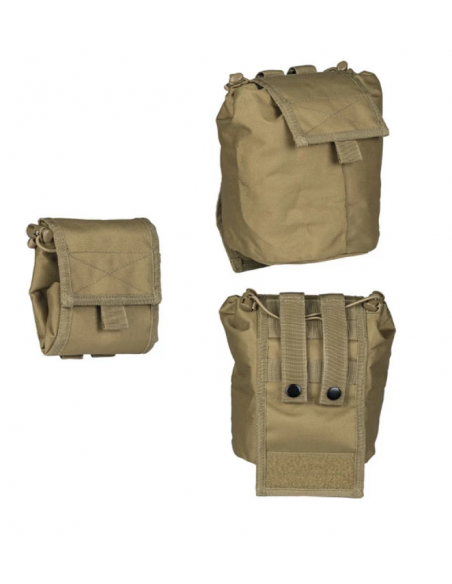 POCHE DE DELESTAGE PLIABLE MOLLE SABLE