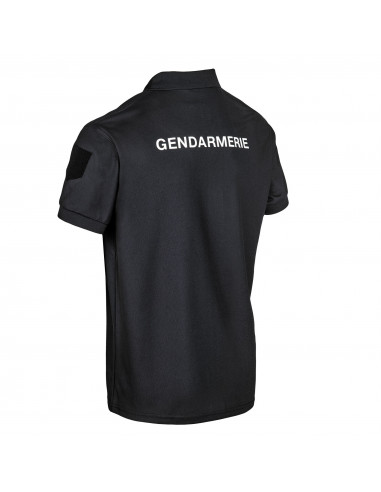 POLO GENDARMERIE RESPIRANT COOLDRY  NOIR