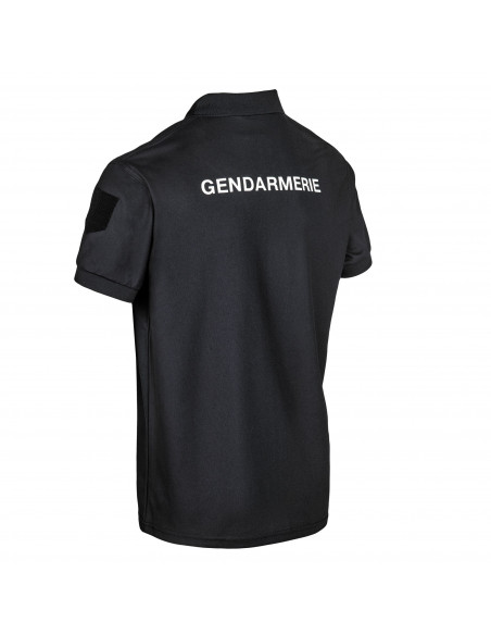 POLO GENDARMERIE RESPIRANT COOLDRY  NOIR