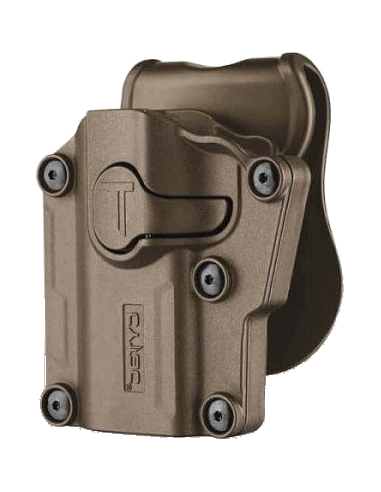 HOLSTER UNIVERSEL MEGA-FIT - GAUCHER - FDE