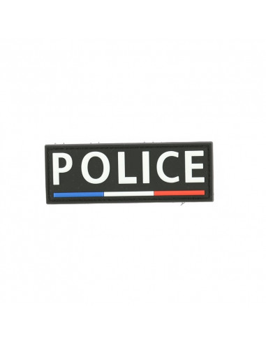 BANDE PVC POITRINE POLICE LISERE BBR