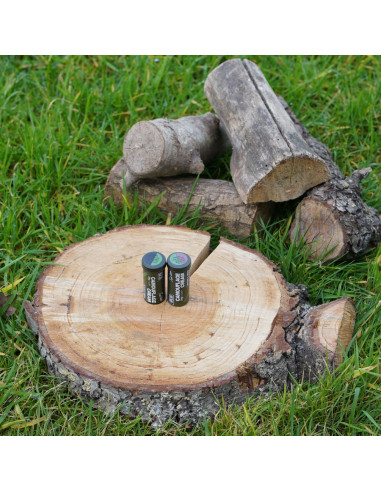 BATON DE CAMOUFLAGE BI-COLOR 30gr Noir-Vert