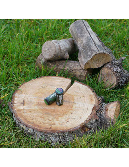 BATON DE CAMOUFLAGE BI-COLOR 30gr Noir-Vert