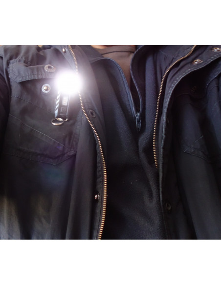 Lampe THUMB 85Lumens balisage Rouge