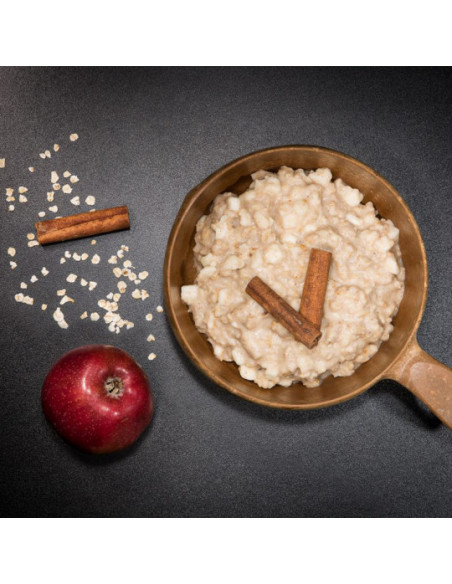 PETIT DEJEUNER FLOCONS D'AVOINE AUX POMMES