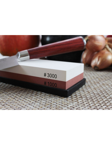 PIERRE À AIGUISER DOUBLE FACE 1000/3000