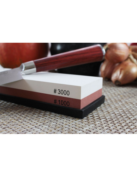 PIERRE À AIGUISER DOUBLE FACE 1000/3000